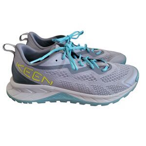 Keen Versacore Speed Shoe Women's Size 11 Gray Blue Sneakers Hiking Running